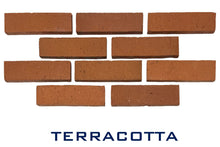 Load image into Gallery viewer, Thin Brick Veneer - Extruded Wirecut Collection - Terracotta