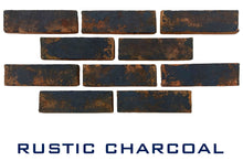 Load image into Gallery viewer, Thin Brick Veneer - Artisanal Collection - Rustic Charcoal