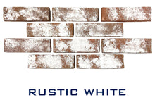 Load image into Gallery viewer, Thin Brick Veneer - Artisanal Collection - Rustic White