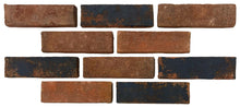 Load image into Gallery viewer, Thin Brick Veneer - Artisanal Collection - Rustic Charcoal Light
