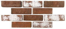 Load image into Gallery viewer, Thin Brick Veneer - Artisanal Collection - Rustic White Light
