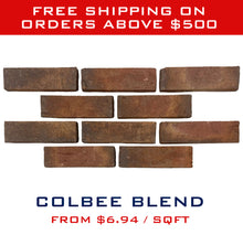 Load image into Gallery viewer, Thin Brick Veneer - Artisanal Collection - Colbee Blend
