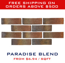 Load image into Gallery viewer, Thin Brick Veneer - Artisanal Collection - Paradise Blend
