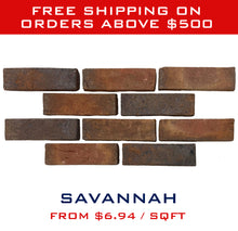 Load image into Gallery viewer, Thin Brick Veneer - Artisanal Collection - Savannah
