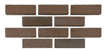 Load image into Gallery viewer, Thin Brick Veneer - Extruded Wirecut Collection - Smoked Brick
