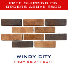 Load image into Gallery viewer, Thin Brick Veneer - Artisanal Collection - Windy City
